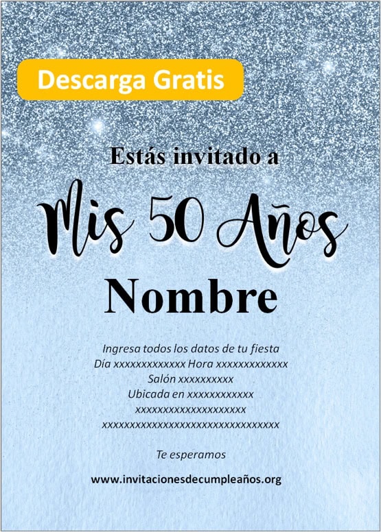 FRASES para 50 CUMPLEAÑOS MUJER